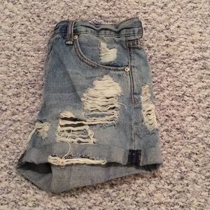 Forever 21 Ripped Shorts